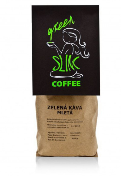 Káva SLIM coffee zelená zrnková 250g