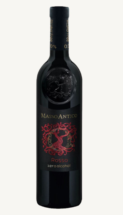 Víno Masso Antico Rosso zero alcohol 0,75L