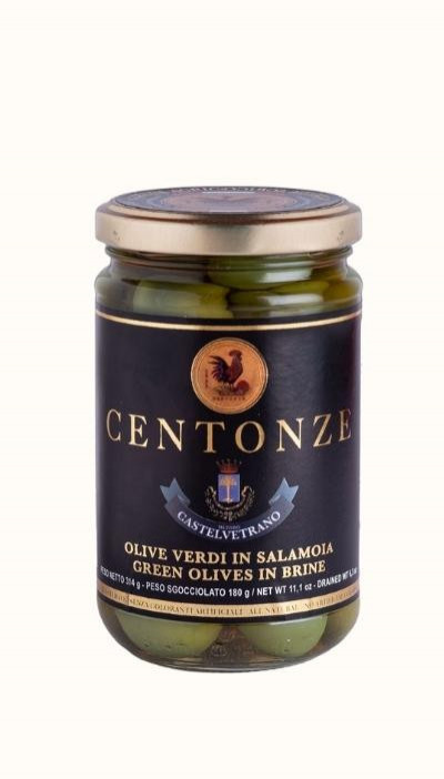 Olivy zelené v slanom náleve 314 ml