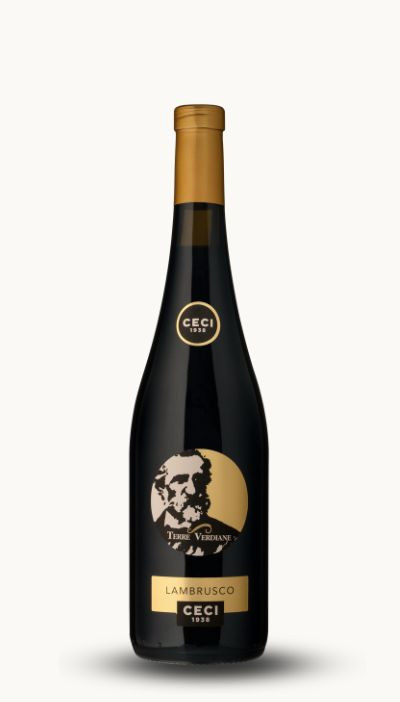 TERRE VERDIANE FLAT GOLD LAMBRUSCO ROSSO EMILIA IGT FRIZZ. 0,75L