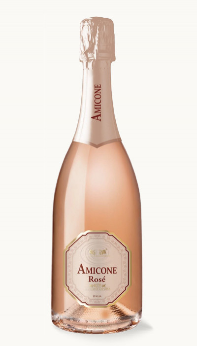 Víno Pinot Rose Extra Dry Amicone