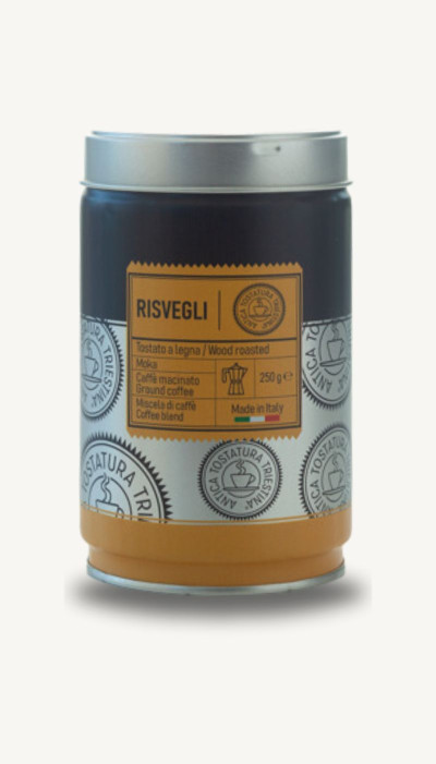 Káva Risvegli ground moka 250g