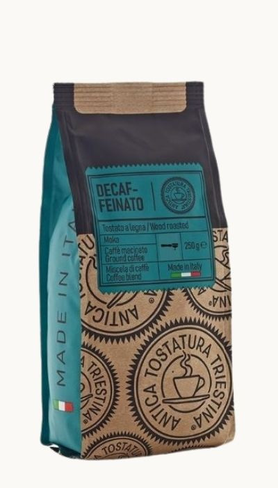 Káva Decaffeinated espresso 250 g, mletá