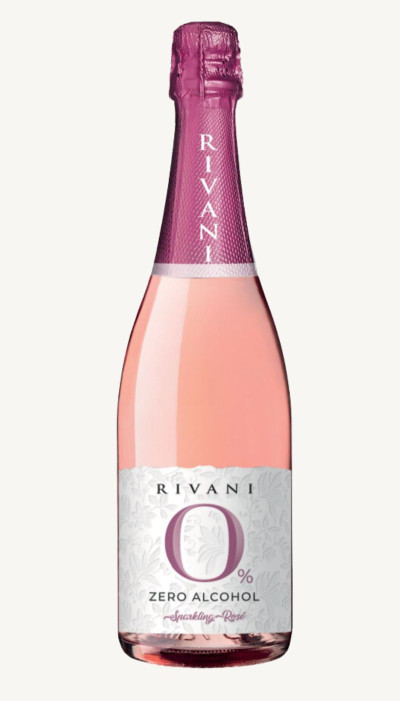 RIVANI VINO DEALCOLATO SPUMANTE ROSE 0,75L nealkoholické