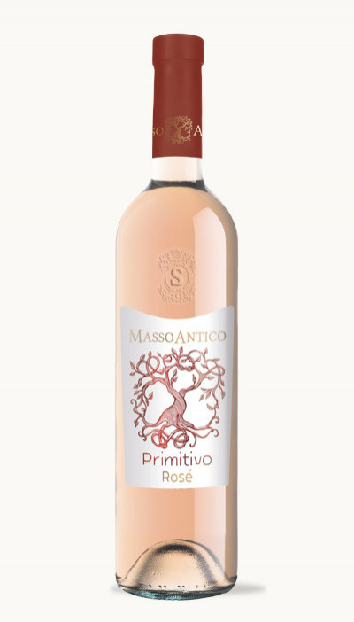 Víno Primitivo del Salento IGT Rosato Masso Antico