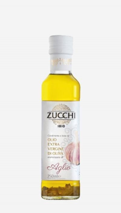 Olivový olej Extra Virgin Garlic Zucchi, 0,25 l