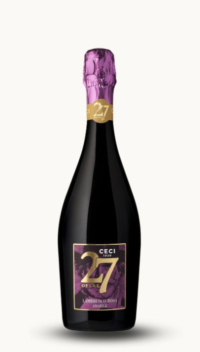 27 OPERE LAMBRUSCO ROSATO AMAB.Lambrusco EMILIA IGT FRIZZANTE 0,75L