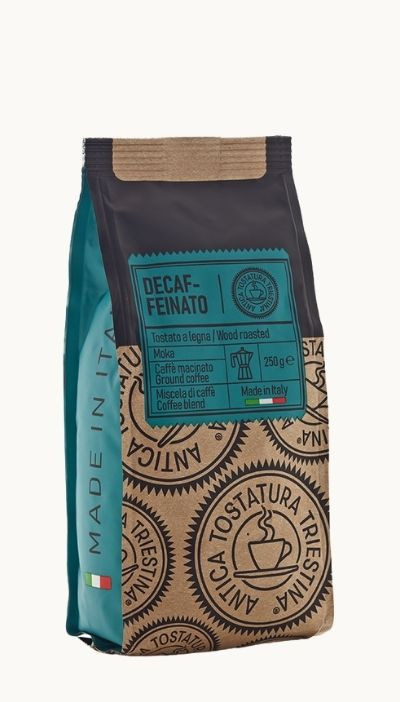 Káva Decaffeinated Espresso Moka Grind 250g, mletá